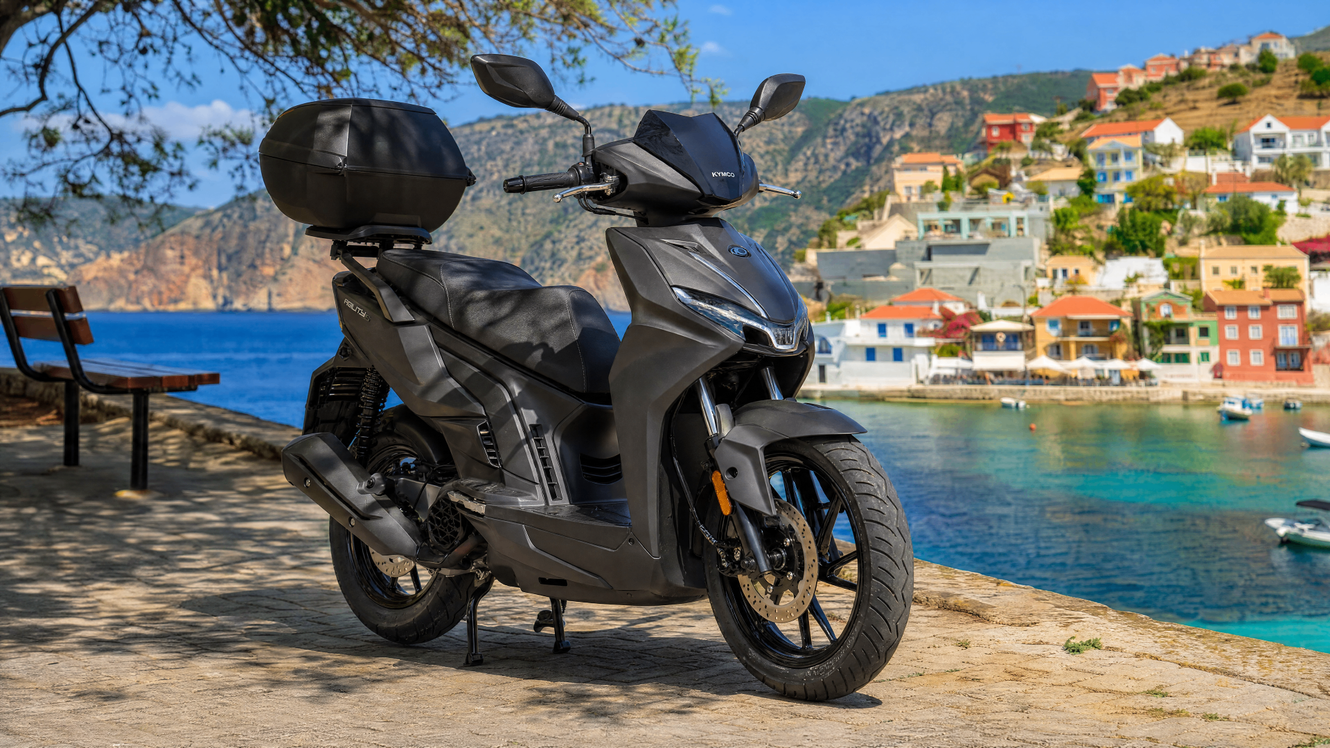 Comfort Scooter 125cc — Scooter & Moped for rent in Assos, Kefalonia